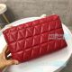Newest Top Clone Michael Kors Red Genuine Leather Women's Chain Shoulder Bag (7)_th.jpg